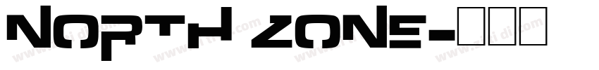 North Zone字体转换